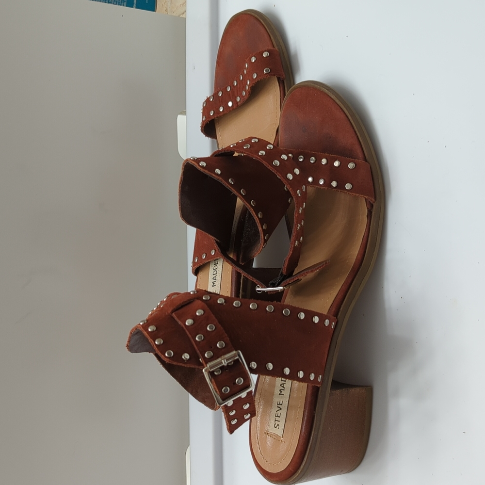 Steve Madden, Size 10, Rust Brown - image 2
